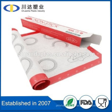 Almofada de silicone do preço por atacado que ajusta o alimento Resistente ao calor 420 * 295mm non-stick Silicone Baking Mat